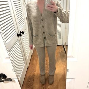 Gap Ribbed Sweater Matching Set (size small)